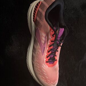 Brooks Women's Coral and Violet Athletic Shoes